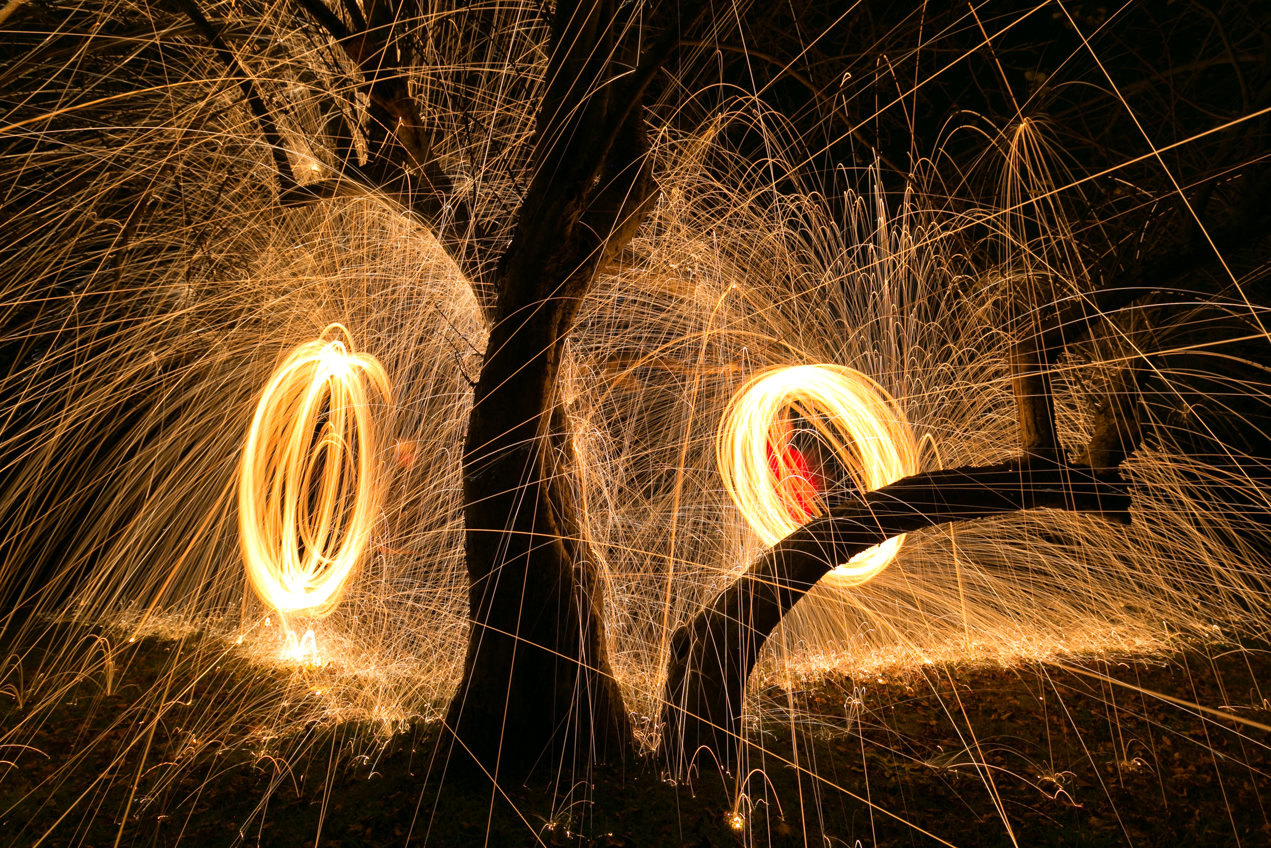 Out for a Spin: Light Painting with Steel Wool