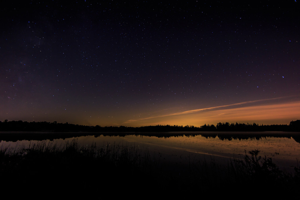 Wide angle astrophotography from Stafford Forge Wildlife Management Area